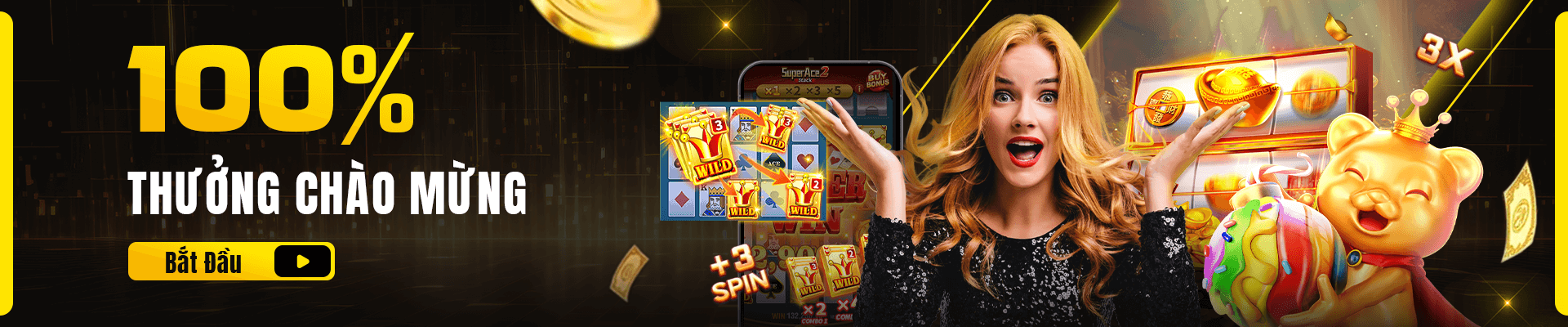 Welcome Bonus 100% VN